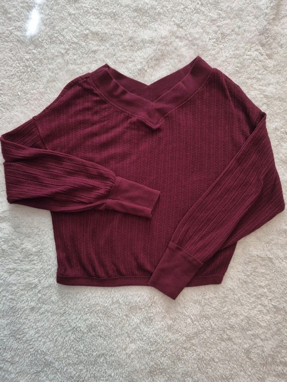 Red sweater